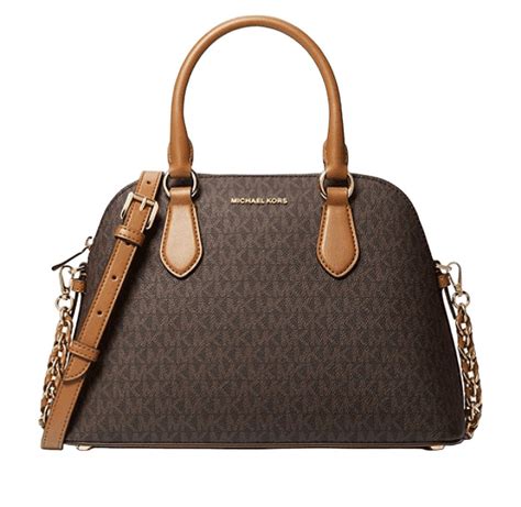 michael kors veronica small|Veronica Medium Logo Dome Satchel .